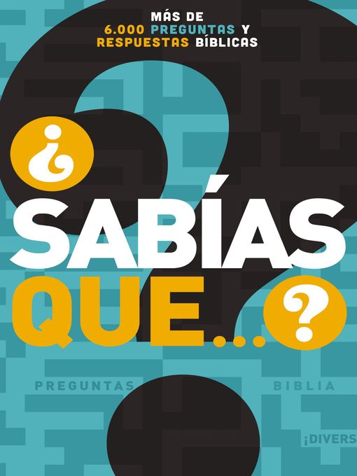 Title details for ¿Sabías que...? by Grupo Nelson - Available